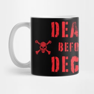 Death Before Decaf Mug